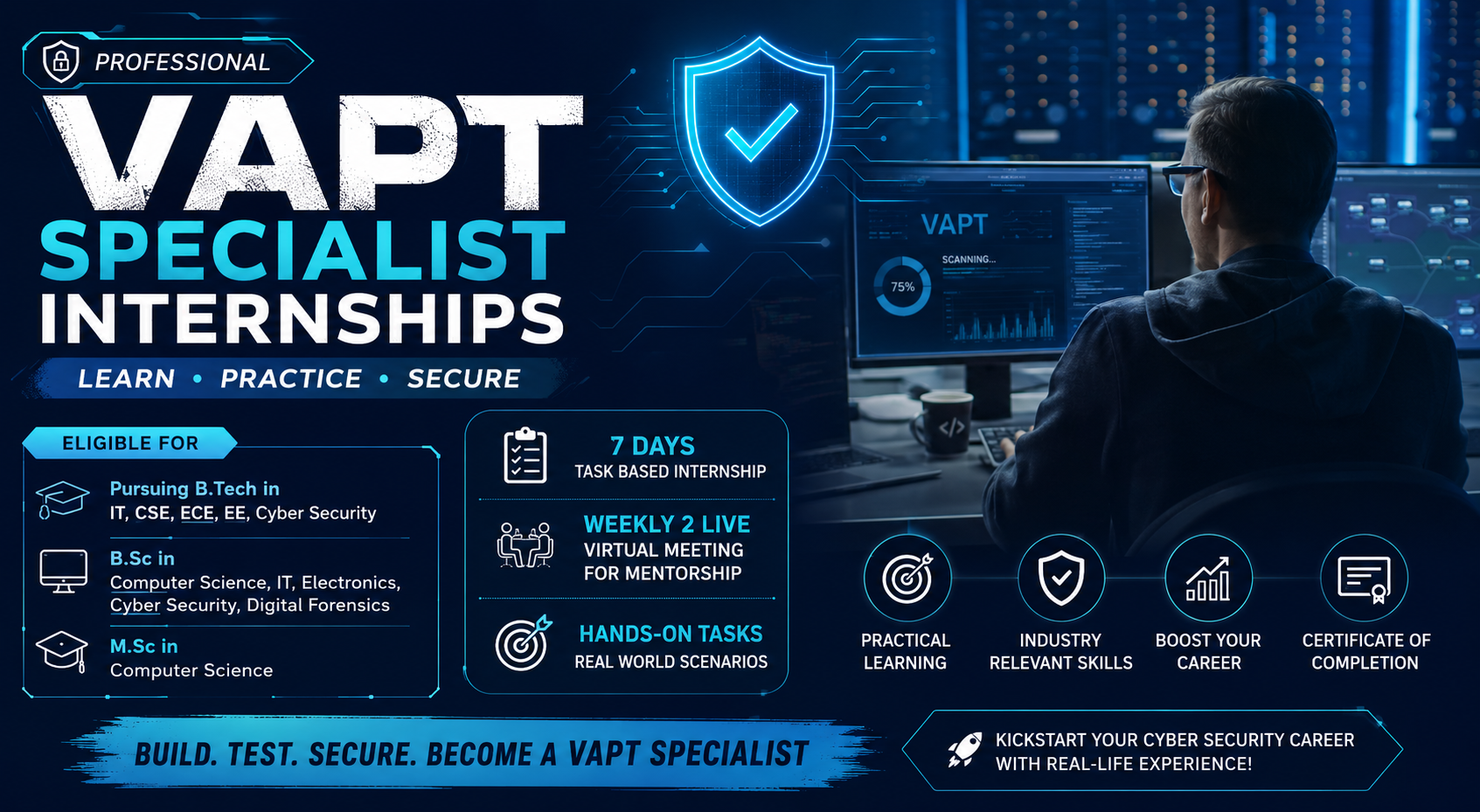 Professional VAPT Specialist Internships